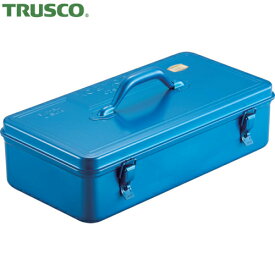 TRUSCO(トラスコ) トランク型工具箱 431X222X162 ブルー (1個) 品番：TB-412