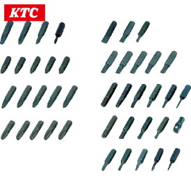 KTC(京都機械工具) 板ラチェット差替えドライバ用ビットセット(マイナスビット) (1S) 品番：TD3M