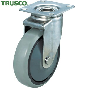 トラスコ TRUSCO 運搬台車用オプション アルミ台車用 自在キャスターΦ100ゴム車 (1個) 品番:TNPJ-100