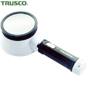 トラスコ TRUSCO フラッシュルーペLEDタイプ倍率2倍レンズφ80 (1個) 品番:TL-L80-LED