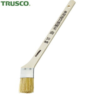 トラスコ TRUSCO 水性用刷毛 ハケ はけ 多用途目地刷毛 筋違 10号 30mm (1本) 品番:TPB-431