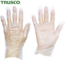 TRUSCO(トラスコ) 熱可塑性エラストマー (TPE) 使い捨て手袋S 100枚 (1箱) TGTPE035S