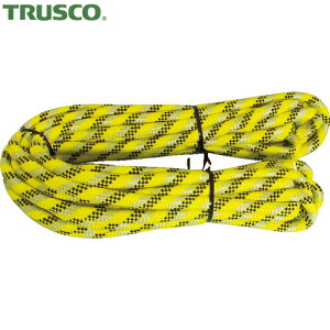 トラスコ TRUSCO トラロープ 反射標識ロープ トラ柄 12Φ×10M (1本入) (1袋) 品番:THTP-1210