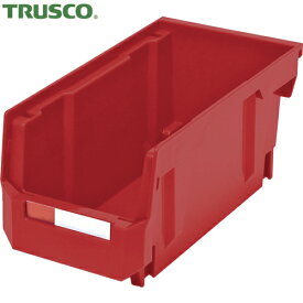 TRUSCO(トラスコ) スタッキングコンテナ 2.7L レッド (1個) 品番：TSC230R