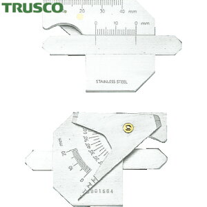 トラスコ TRUSCO 溶接ゲージ 寸法測定精度±0.4 (1個) 品番:TWG-1