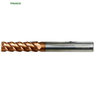 トラスコ TRUSCO 超硬ハイヘリカルスクエアエンドミル(4枚刃・ギャッシュランド付)10.0 (1本) 品番:TS50-THER4100
