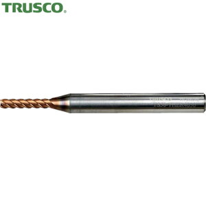 トラスコ TRUSCO 超硬ハイヘリカルスクエアエンドミル(4枚刃・ギャッシュランド付)4.0 (1本) 品番:TS50-THER4040