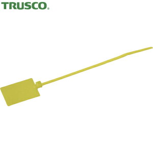 トラスコ TRUSCO 電線やケーブルの識別 マーキングタイ 長さ130mm (100本入) (1袋) 品番:TRMCD-130-Y