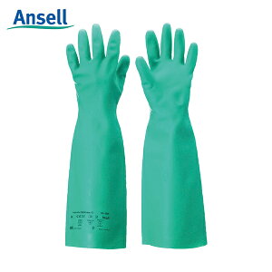 アンセル Ansell 作業手袋 耐溶剤作業手袋 アルファテック ソルベックス厚手ロング 37-185 Sサイズ (1双) 品番:37-185-7