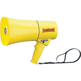 ノボル電機 noboru 拡声器 小型・軽量・耐衝撃・耐水強化 レイニーメガホンタフPlus6W ホイッスル音付 耐水・耐衝撃仕様 (1台) 品番：TS-634