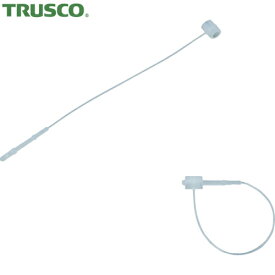 TRUSCO(トラスコ) タグ付け用ループ80mm ナチュラル 100本入 (1袋) 品番：TTF-80-NR