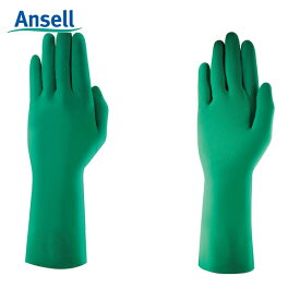 アンセル 耐油ニトリル薄手手袋 アルファテック ソルベックス 37-843 XLサイズ (1双) 品番:37-843-10【何個でも送料据え置き！】
