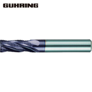 グーリング GUHRING ラフィングエンドミル(4枚刃) 刃径16mm (1本) 品番:3723 016.000