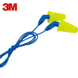 3M(スリーエム) E-A-R[[TM上]] プッシュインス 耳栓 318-4001 ひも付き (1組) 品番：318-4001