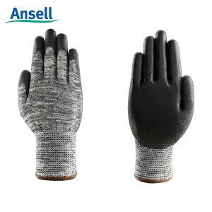 アンセル Ansell 作業手袋 耐切創手袋 エッジ 48-705 グレー XLサイズ (1双) 品番:48-705-10