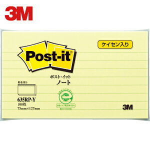 3M X[G ӂ |XgECbg m[g Đ X^_[hJ[ 635RP|Y 75×127mm (1Pk) iԁF635RP-Y