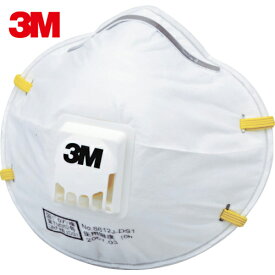 3M(スリーエム) 使い捨て式防じんマスク 8812J DS1 排気弁付き (10枚入) (1箱) 品番：8812J DS1