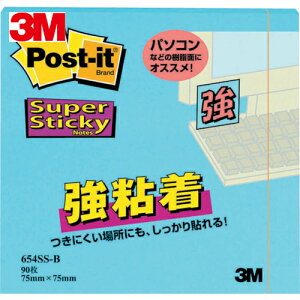 3M X[G |XgECbg S 75X75mm 90 GNgbNu[ (1Pk) iԁF654SS-B