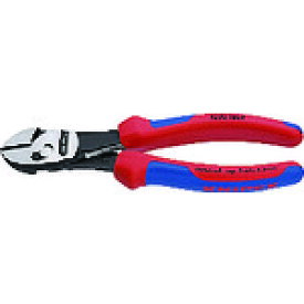 KNIPEX(クニペックス) ツインフォースニッパー バネ付 180mm (1丁) 品番：7372-180F