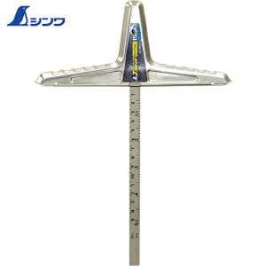 シンワ測定 丸鋸定規 丸ノコガイド定規 Tスライドベーシック (1本) 品番:73591