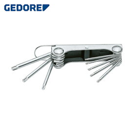 GEDORE(ゲドレー) 六角棒レンチセット(ナイフ式) SCL43TX‐80 (1S) 品番：6346460