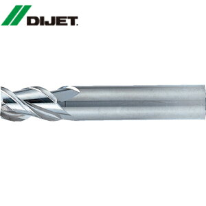 ダイジェット アルミ加工用ソリッドスクエアエンドミル(3枚刃・レギュラー刃長) 16.0mm (1本) 品番:AL-SEES3160