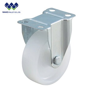 ワコーパレット エアーキャスター(固定車) 100mm ナイロン車 (1個) 品番:ALR-100-N