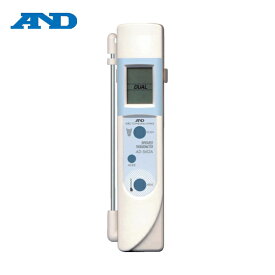 A&D(エーアンドデイ) 非接触型放射温度計 測定温度範囲-33〜220℃(放射温度計) 中心温度測定可 (1個) 品番：AD5612A