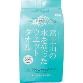 コーヨーカセイ 富士山の水99%ウェットタオル詰替え100枚 (1Pk) 品番：00-0722