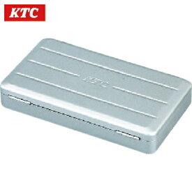 KTC(京都機械工具) スチール製工具箱 片開きメタルケース 間口275×奥行150×高さ50mm (1個) 品番：EKB-1