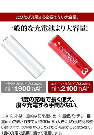 エネボルト充電池単3セット16本ケース付2150mAh単3型単3形互換単三充電電池充電電池充電式電池ラジコン充電式乾電池おすすめ充電地