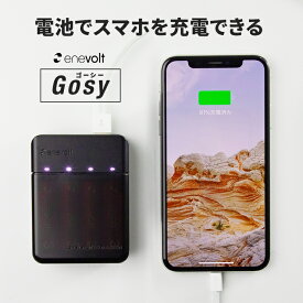 楽天市場 スマホ 充電器 乾電池式の通販