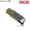 ＼400円引クーポン付／USBメモリ 16GB TEAM チーム usb メモリ キャップを失くさない 回転式 USB メモリ 16gb TG016GE902G... ランキングお取り寄せ