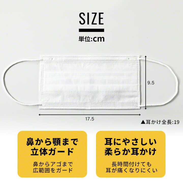 楽天市場】【特売☆LINEクーポン300円OFF】 マスク 100枚 不織布マスク 