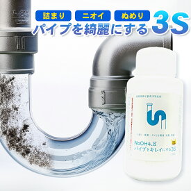 [本日最大700円OFF+10倍] スリーエス パイプをキレイにする3S パイプクリーナー 排水口 排水溝 パイプクリーナー 業務用 家庭用 洗面台 髪の毛 お風呂 洗濯機 トイレ パイプクリーナー キッチン パイプ詰まり 排水溝 ニオイ 臭い パイプ詰まり 強力 トイレつまり薬剤 日本製