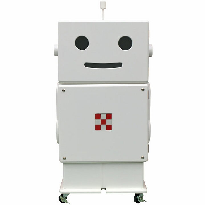 楽天市場】【4/10限定 最大20%OFFクーポン配布中】 ロボット型 木製 