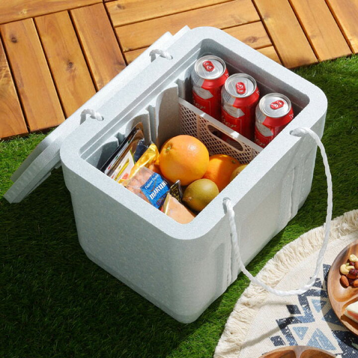 GrnArt クーラーボックス 発泡スチロール 箱 キャスター付き18L大容量クーラーボックスお弁当 長時間保冷保温 アイスコンテナ GrnArt クーラーボックス  発泡スチロール 箱 キャスター付き18L大容量クーラーボックスお弁当 長時間保冷保温 アイスコンテナ Amazon | Eyawe ...