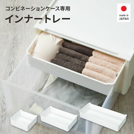 【クーポンでほぼ全品10%OFF! 1/18限定】 組み合わせ 収納ケース コンビネーションケース 専用 インナートレー SANKA サンカ トレー
