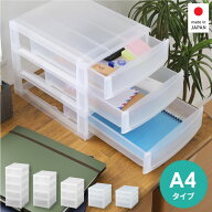 【max15%OFFクーポン配布中!】 小物入れ 引き出し 収納ケース 卓上 ポスデコ A4 タイプ おしゃれ カラー…