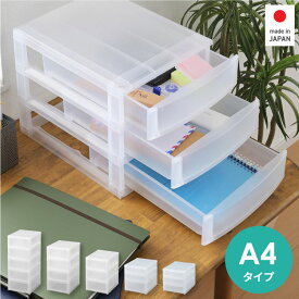 【クーポンでほぼ全品10%OFF! 1/18限定】 小物入れ 引き出し 収納ケース 卓上 ポスデコ A4 タイプ おしゃれ カラーボックス 小物収納 小物ケース 引き出し クリア ホワイト ブラック 収納ボックス 小物 収納 プラスチック 引き出し収納 小物収納ケース 書類ケ