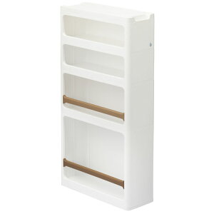 【10/24 20時スタート!最大15%OFFクーポン配布中】 隙間収納 17cm キッチンラック スリム 収納ケース ストランティ ラックタイプ 3段 4段 幅17 奥行45 高さ85 すき間収納 すきま収納 20cm キッチン収