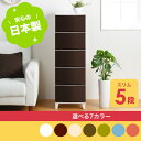 RSD-S345【収納ケース】ROOM'S shade(ルームスシェード)345 スリム5段 squ+ スキュウプラス 家具 キッチン おしゃれ インテリア お...