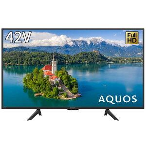 シャープ 42V型 フルハイビジョン 液晶 テレビ AQUOS USB外付けHDD対応 2T-C42BE1
