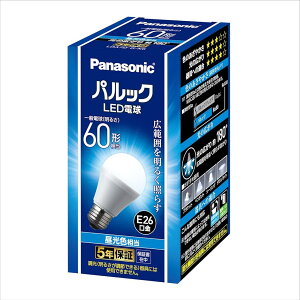�p�i�\�j�b�N LED�d�� �������a26mm �d��60W�`���� �����F����(7.0W) ��ʓd���E�L�͈͂��Ƃ炷�L�z���^�C�v 1���� ���`���Ή� LDA7DGK6