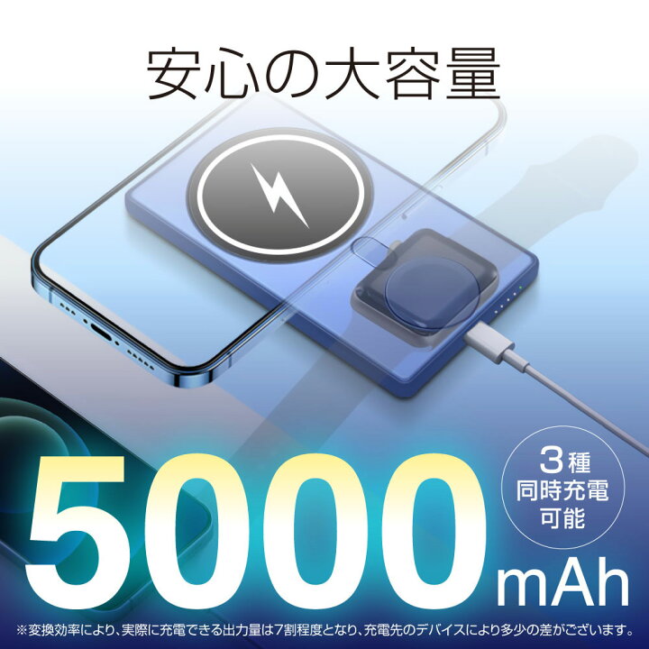 楽天市場】xdobo アップルウォッチ充電器 モバイルバッテリー 
