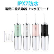 歯ブラシ ジェットウォッシャー 歯石ジェット洗浄 usb充電式 水流 替えノズル4本付き 歯石取り 電動 USB …
