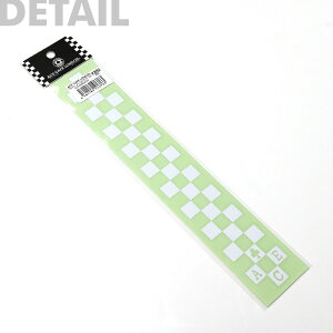 yz oCN G[XJtFh ACE CAFE LONDON XebJ[ fJ[ CHECKER LINE ACE-N008DE (250mm×35mm) JbeBO  3F COh  JtF[T[@XebJ[`