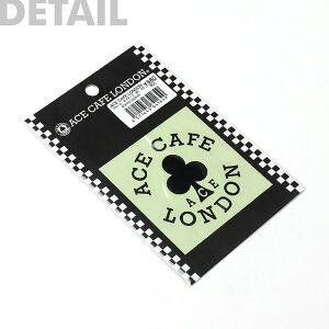 【公式】 バイク エースカフェロンドン ACE CAFE LONDON ステッカー デカール NAKED ACE-N012DE (60Φ) カッティング 抜き文字 2色 イングランド かっこいい カフェレーサー ステッカーチューン バイ