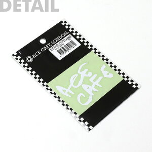 yz oCN G[XJtFh ACE CAFE LONDON XebJ[ fJ[ BRUSH FONT ACE-N013DE (45mm×70mm) JbeBO  2F COh  JtF[T[@XebJ[`[