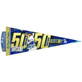 【即日発送】大谷翔平 50-50 ペナント サイン入り 2024 記念グッズ 50本塁打 50盗塁 達成記念 LA ロサンゼルス ドジャース ホームラン 盗塁 グッズ LOS ANGELES DODGERS MLB 野球 メモリアル 大谷 翔平 50/50クラブ WinCraft